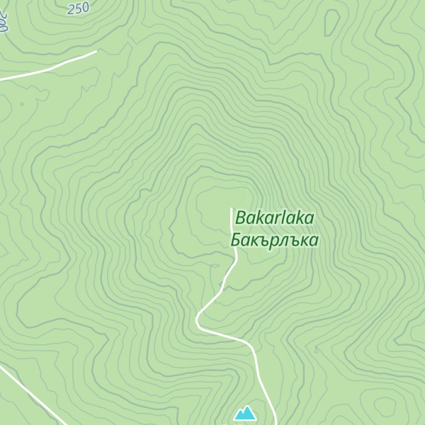 Map of Bakarlaka