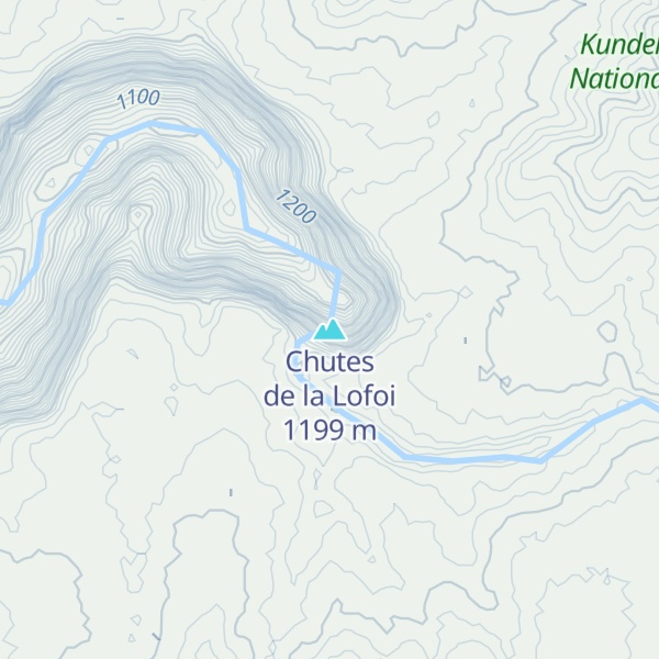 Map of Chutes de la Lofoi