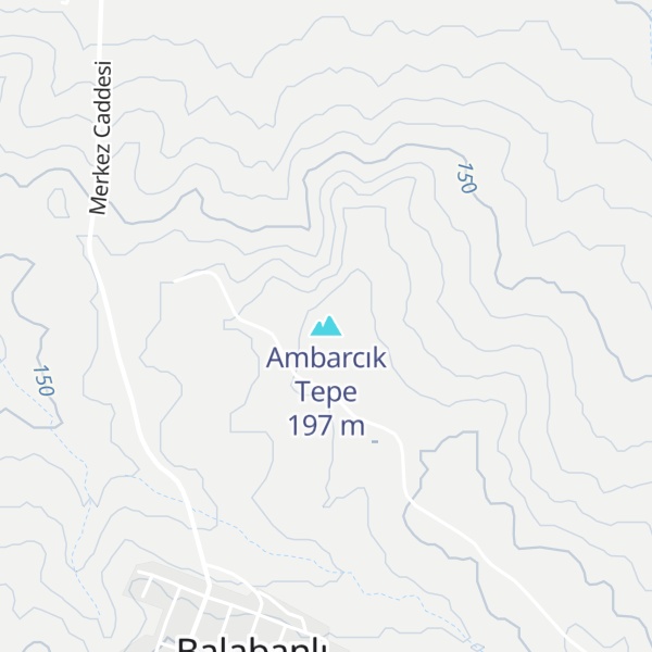 Map of Ambarcık Tepe