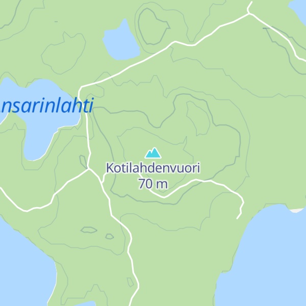 Map of Kotilahdenvuori
