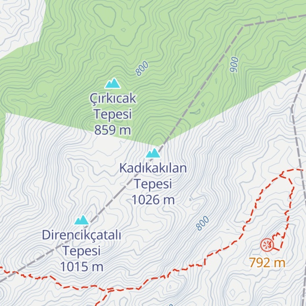 Map of Kadıkakılan Tepesi