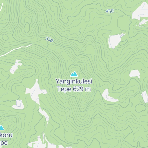 Map of Yangınkulesi Tepe