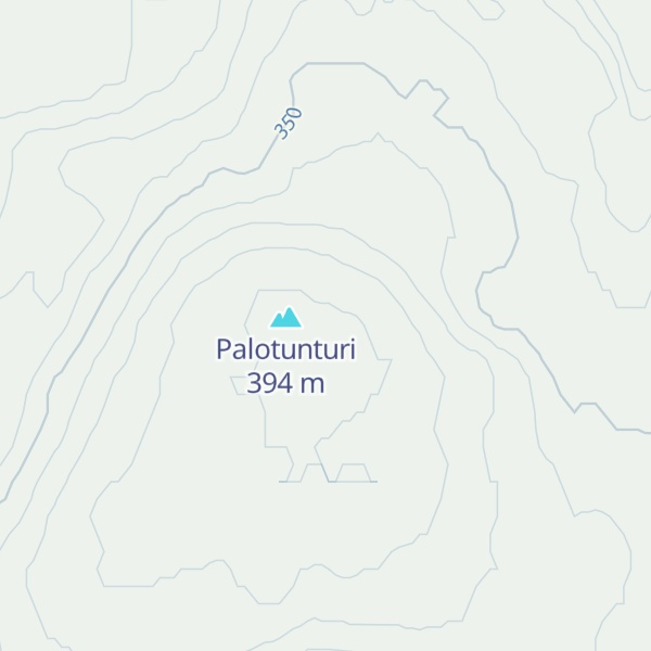 Map of Pernu Palotunturi Open Wilderness Hut