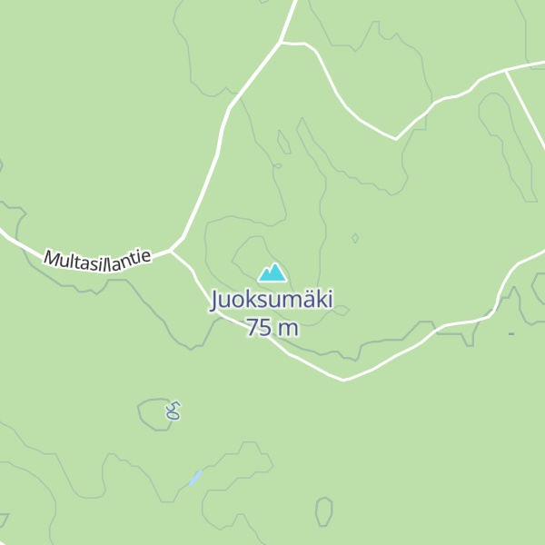 Map of Juoksumäki