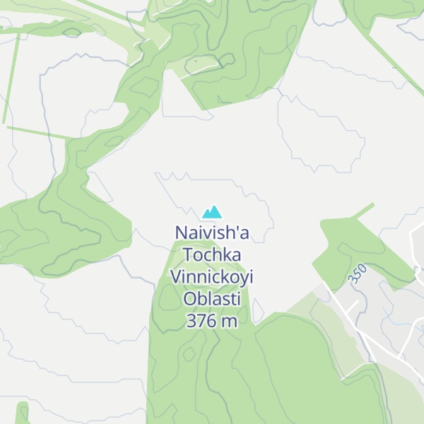 Map of Naivish'a Tochka Vinnickoyi Oblasti