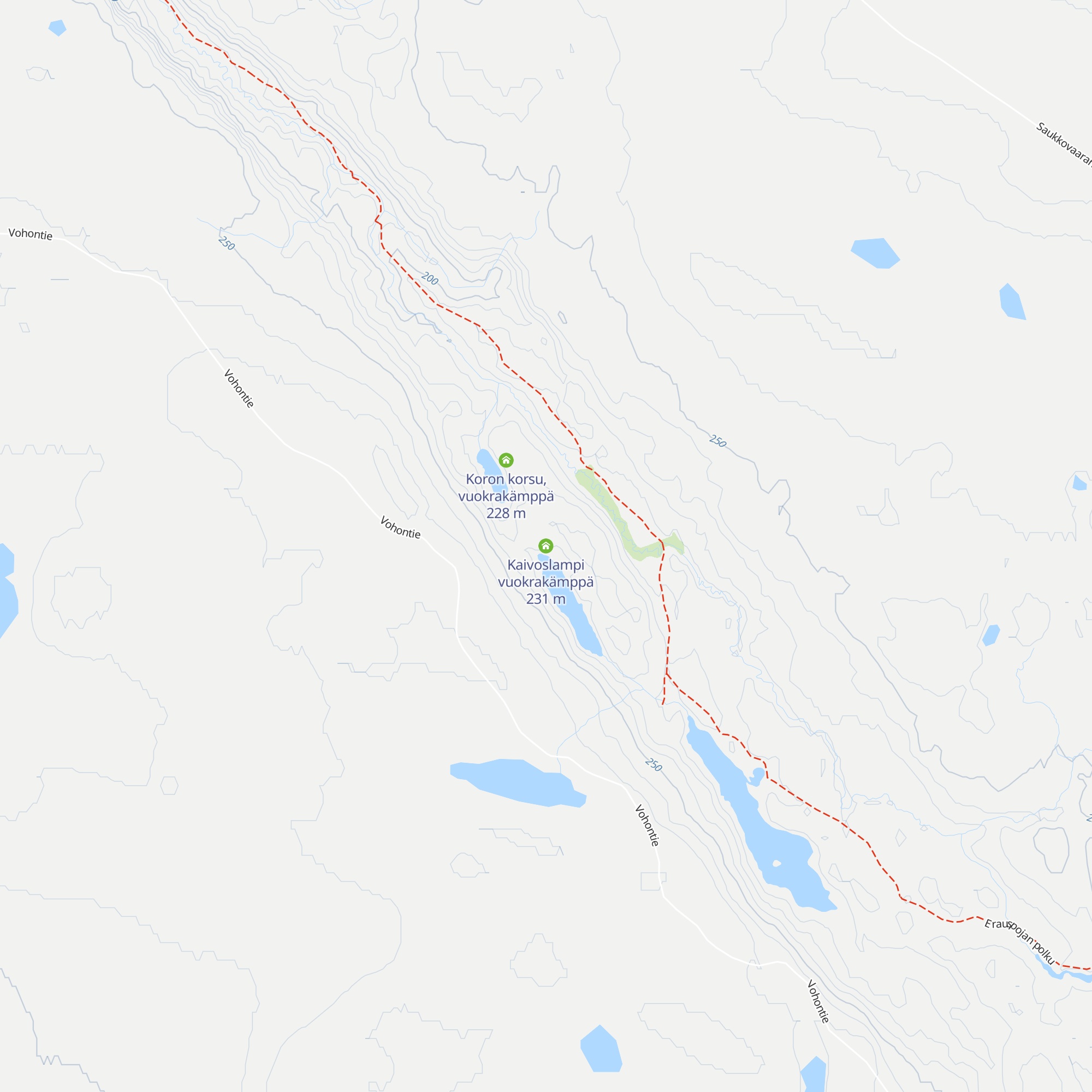 Kaivoslampi vuokrakämppä map
