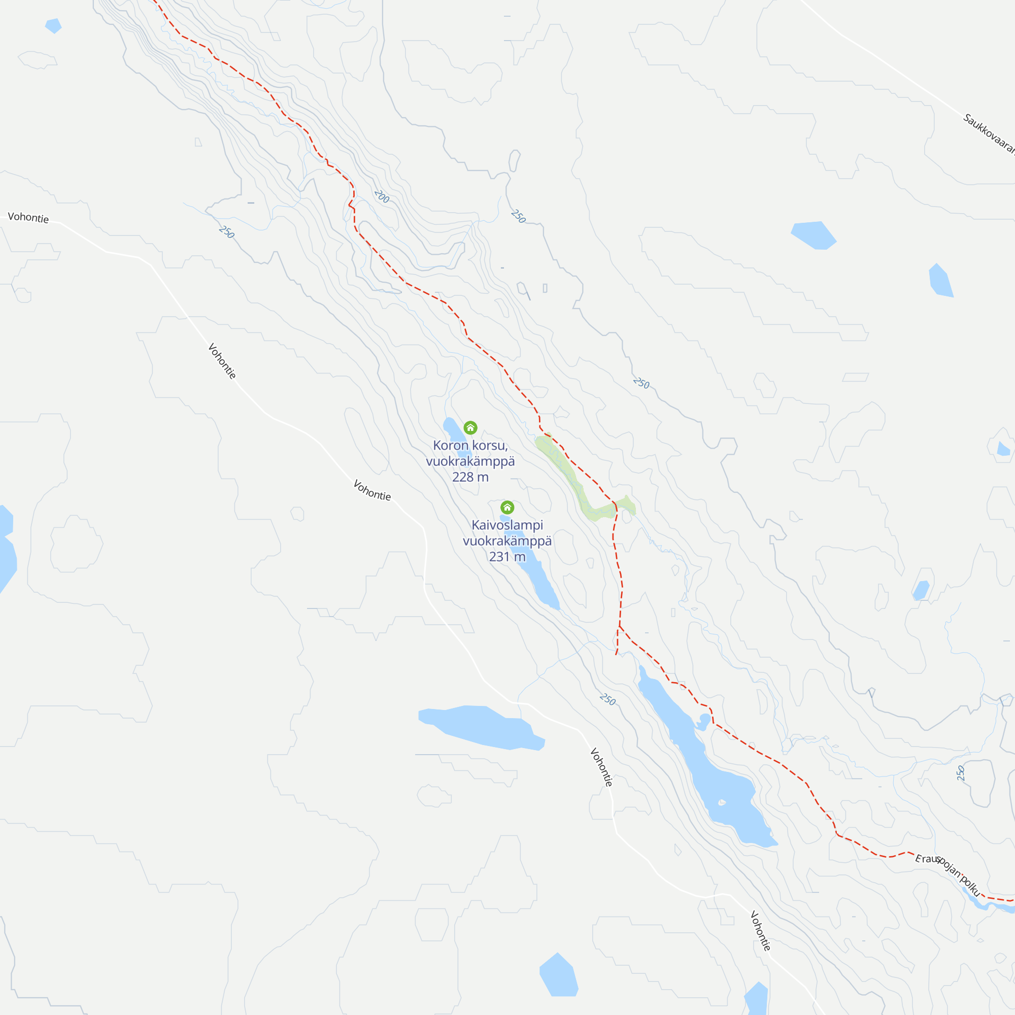 Kaivoslampi vuokrakämppä map