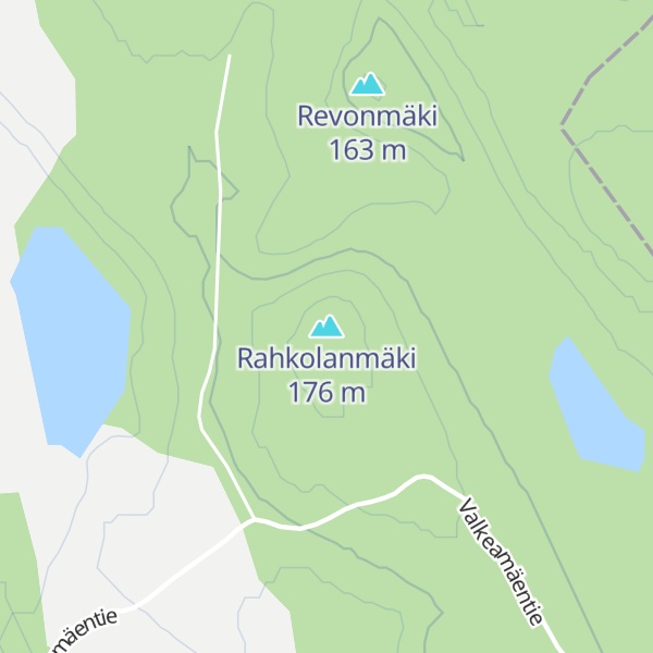 Map of Rahkolanmäki