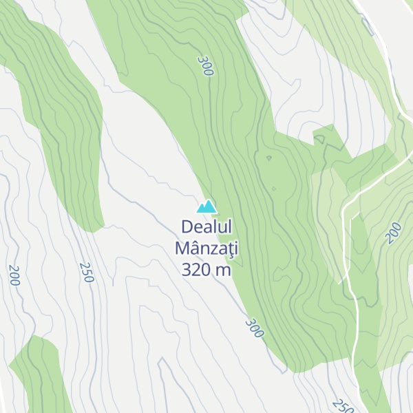 Map of Dealul Mânzaţi