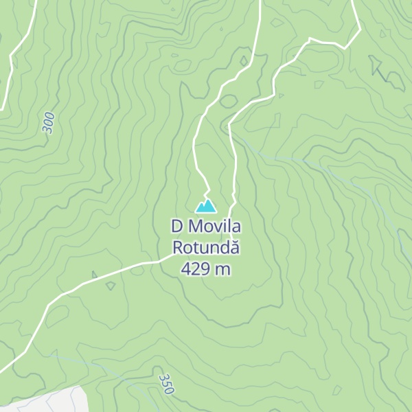 Map of D Movila Rotundă