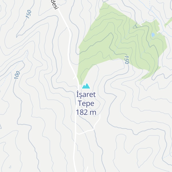 Map of İşaret Tepe