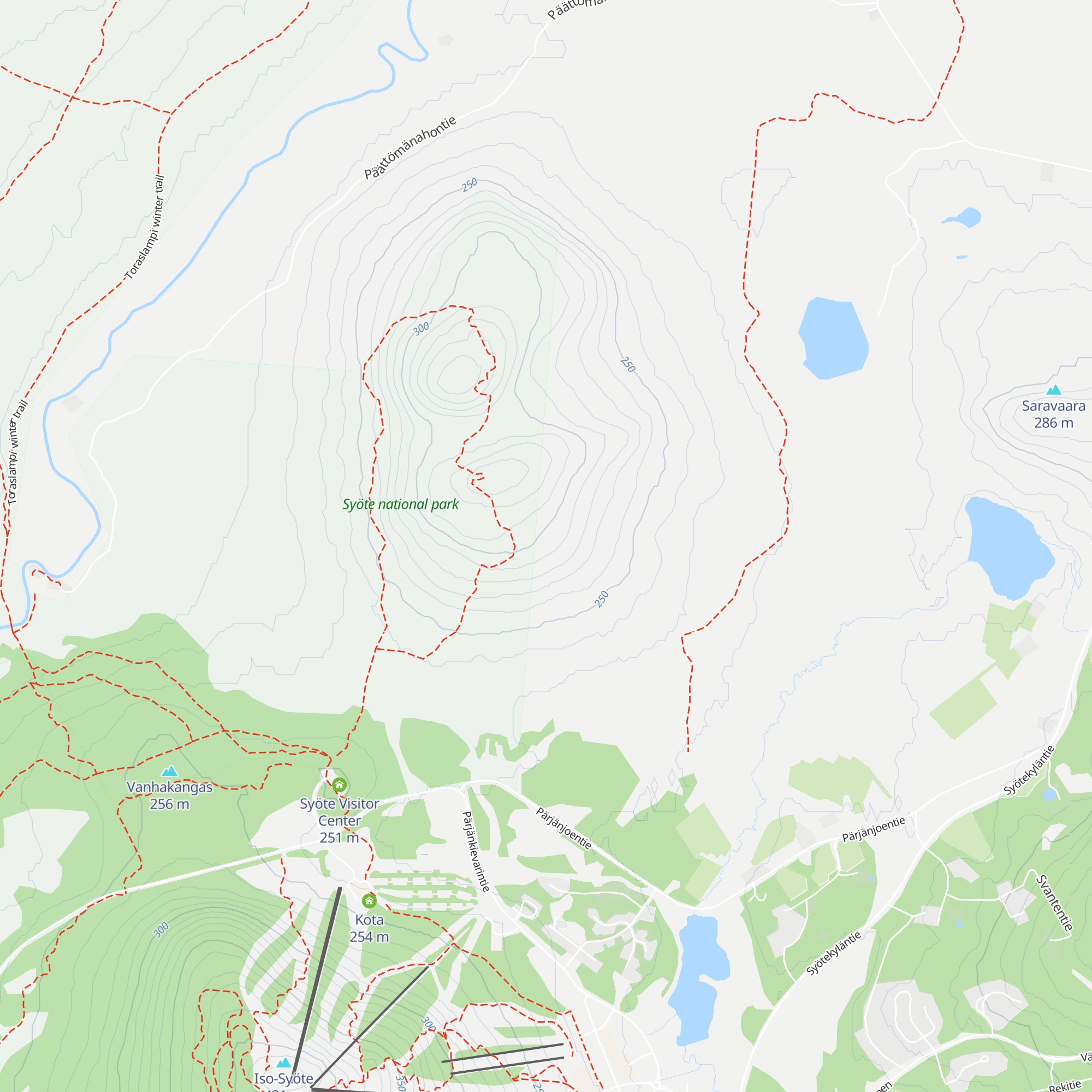 Teerivaaran kota map
