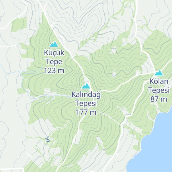 Map of Kalındağ Tepesi