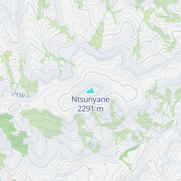 Map of Ntsunyane