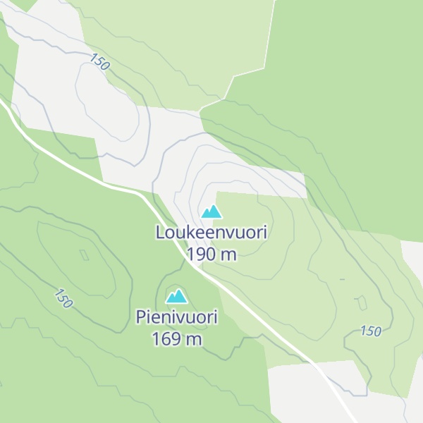 Map of Loukeenvuori
