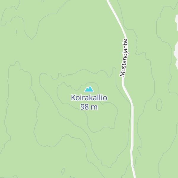Map of Koirakallio