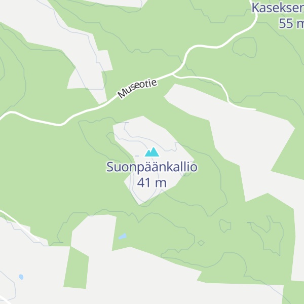 Map of Suonpäänkallio