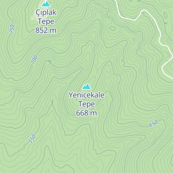 Map of Yenicekale Tepe
