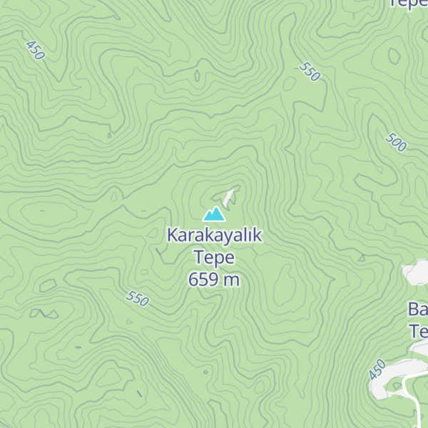 Map of Karakayalık Tepe