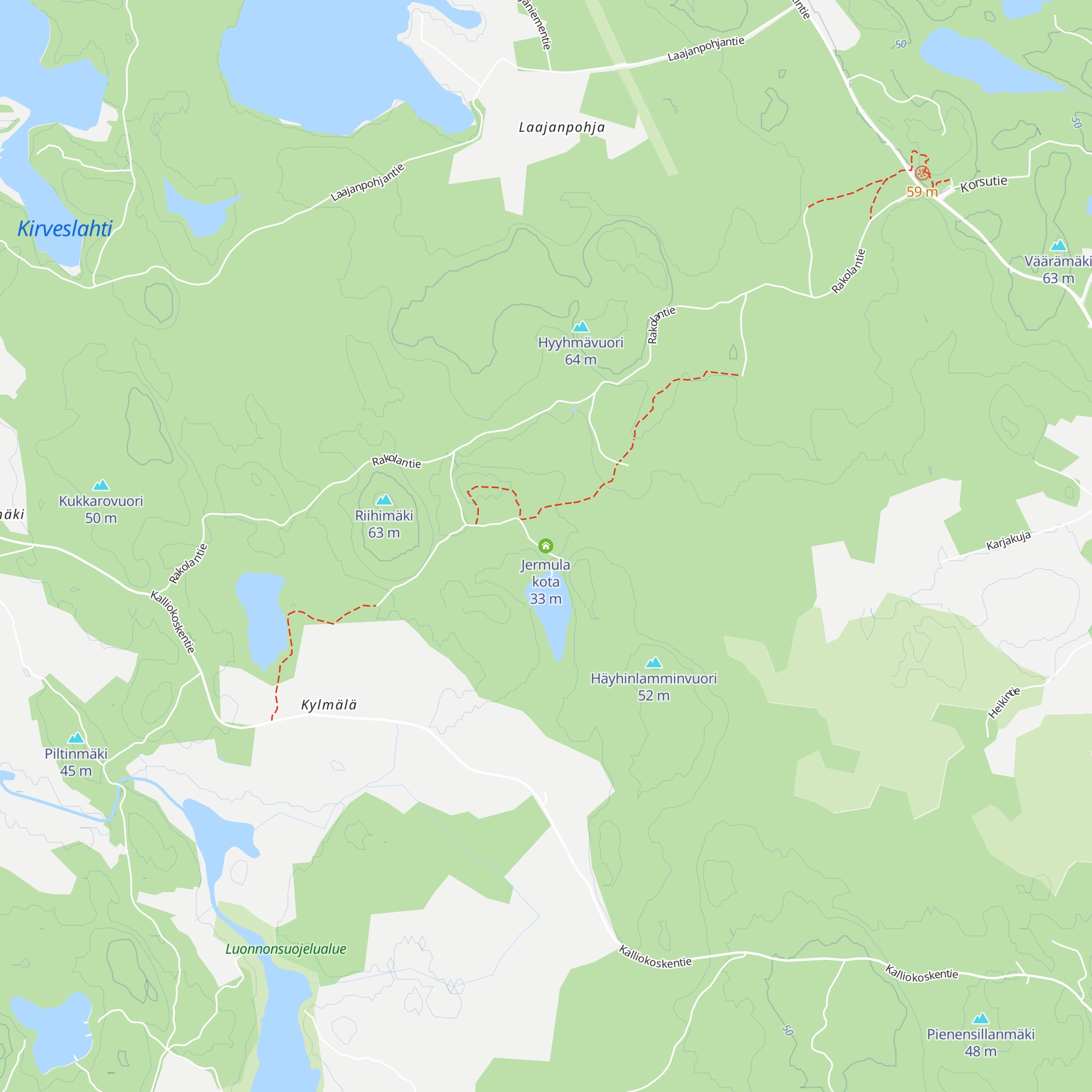 Jermula kota map