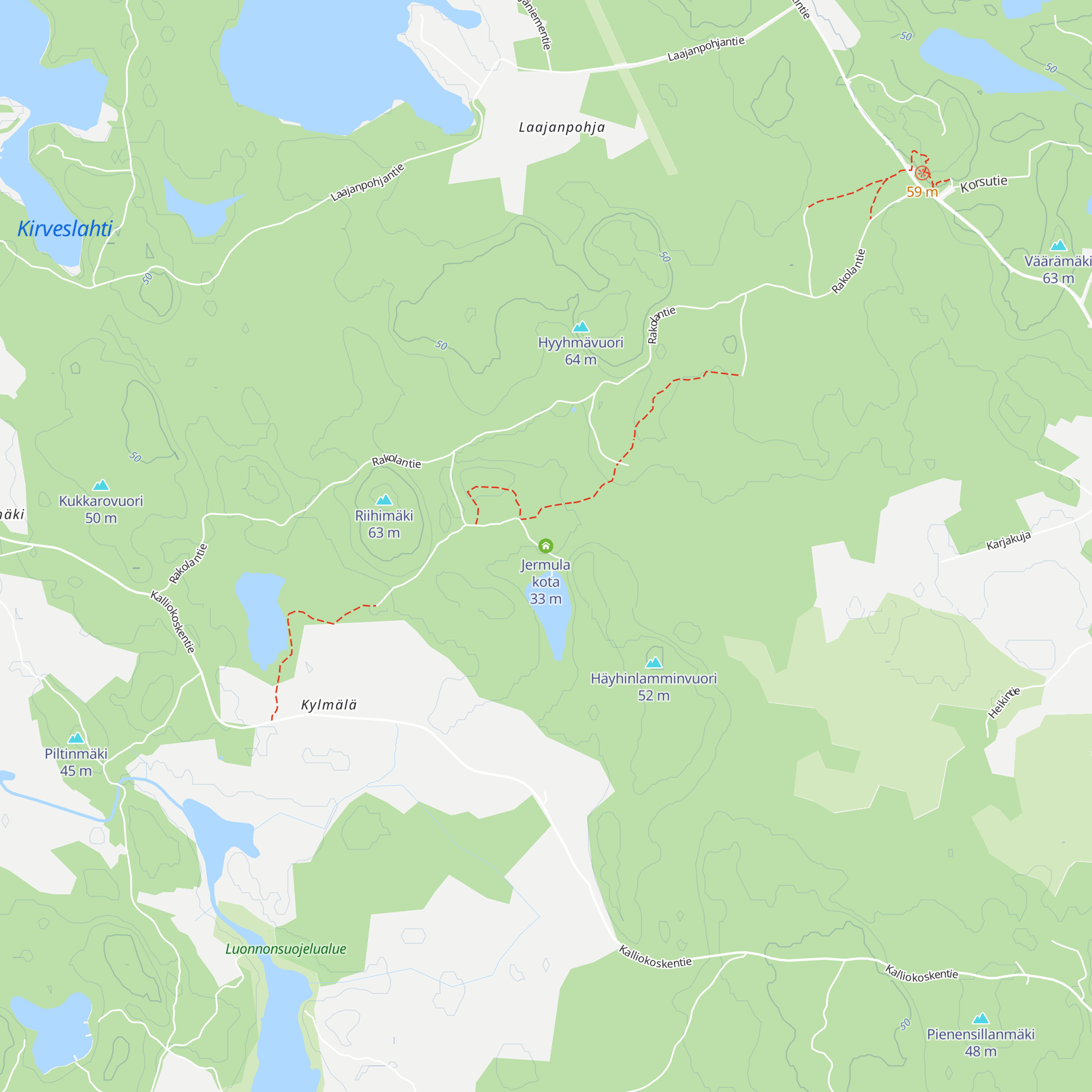 Jermula kota map