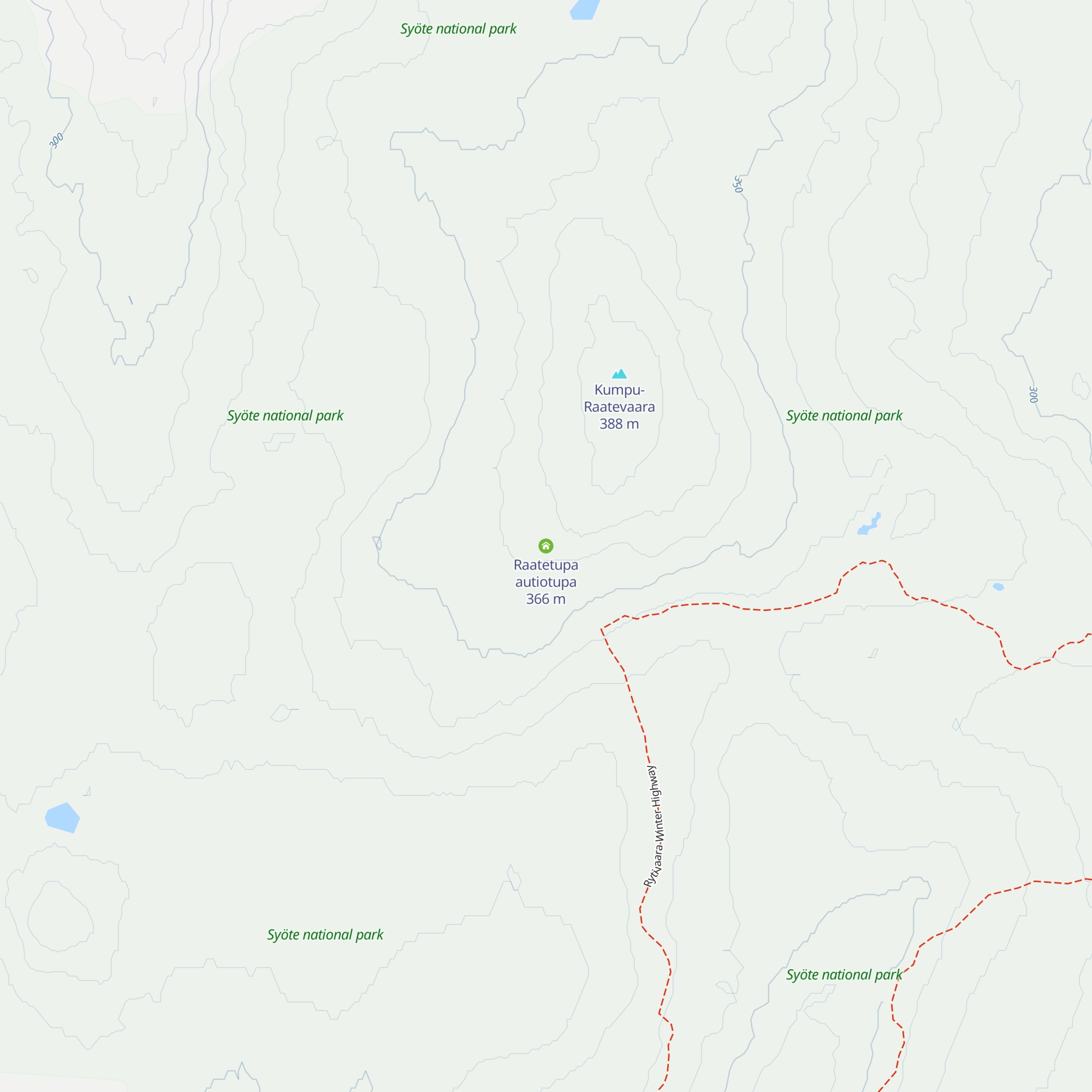 Raatetupa autiotupa map