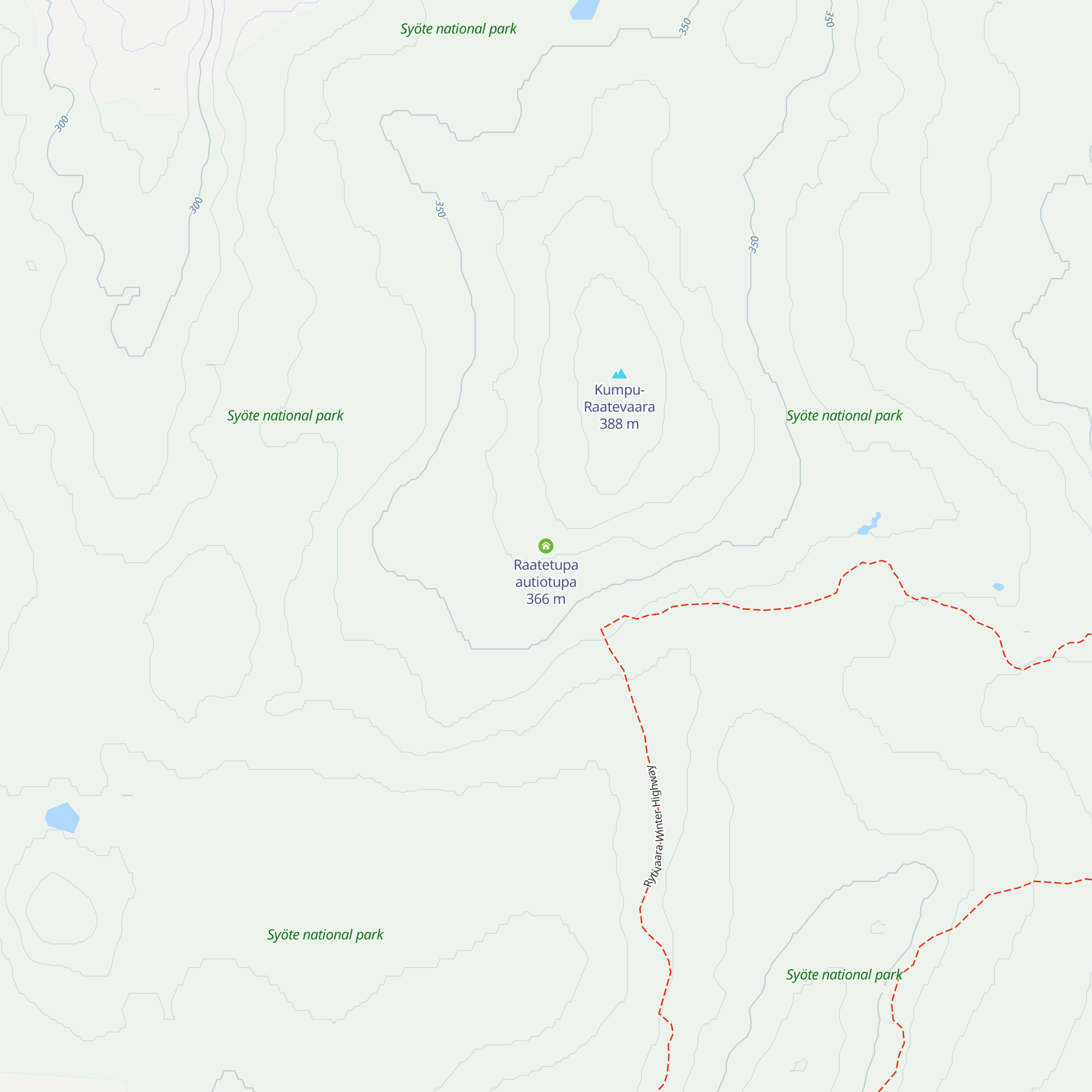 Raatetupa autiotupa map