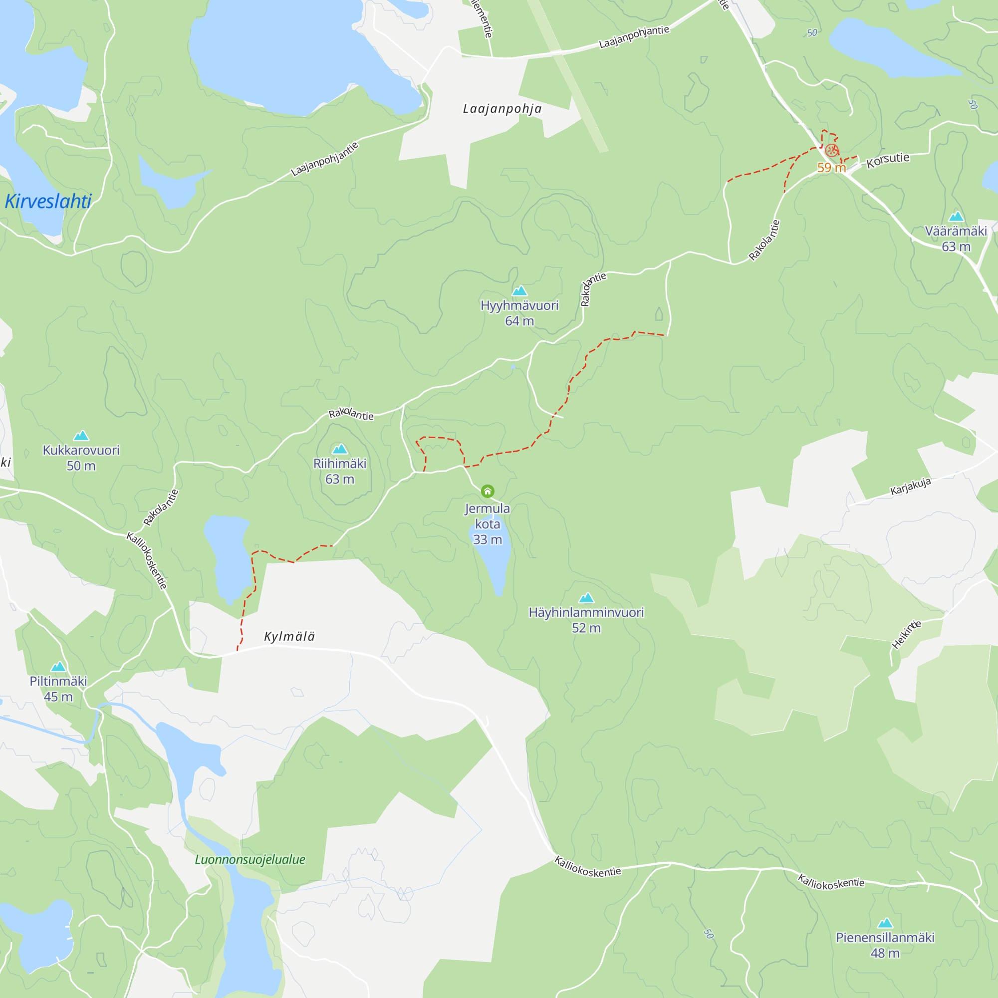 Jermula vuokratupa map