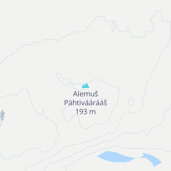 Map of Alemuš Pähtiváárááš