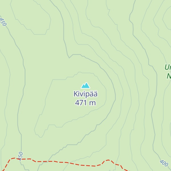 Map of Kivipää
