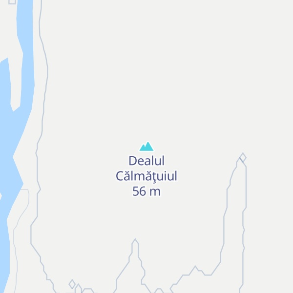 Map of Dealul Călmăţuiul