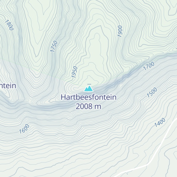 Map of Hartbeesfontein