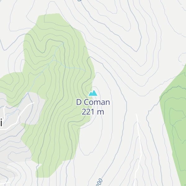 Map of D Coman