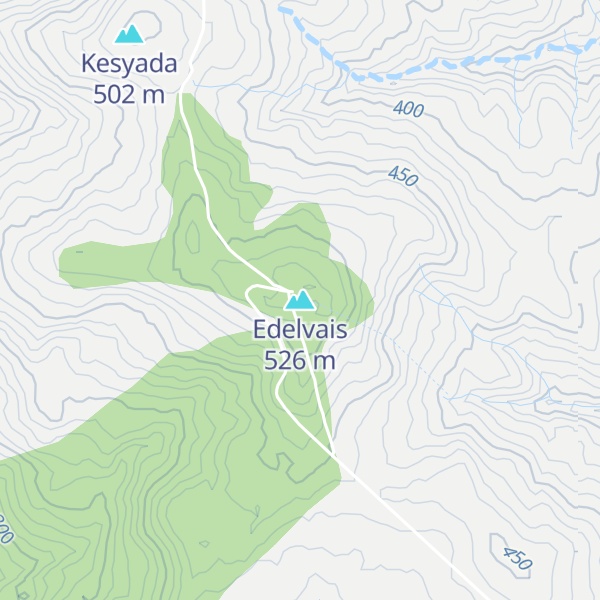 Map of Edelvais
