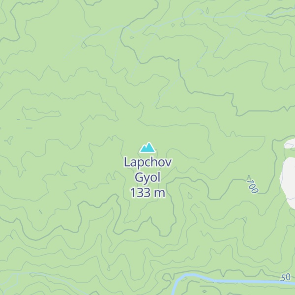 Map of Lapchov Gyol