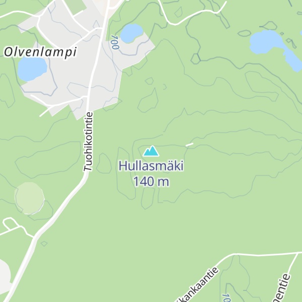 Map of Hullasmäki