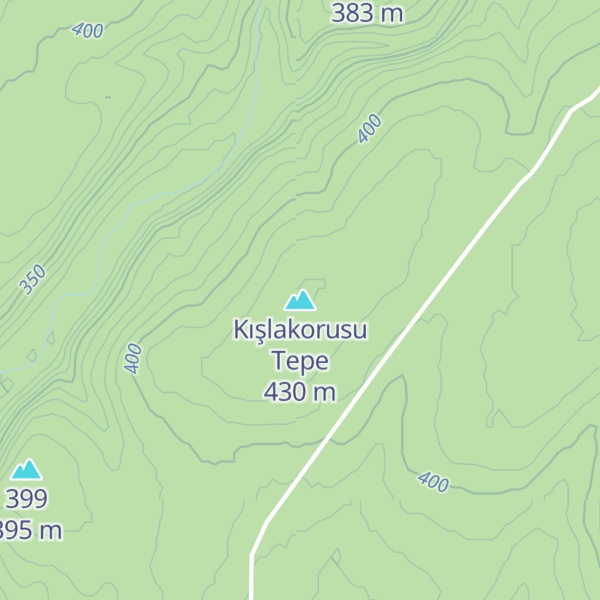 Map of Kışlakorusu Tepe