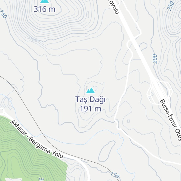 Map of Taş Dağı