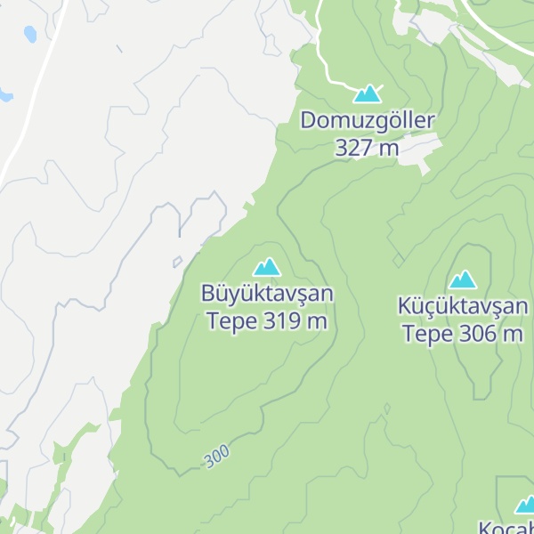 Map of Büyüktavşan Tepe