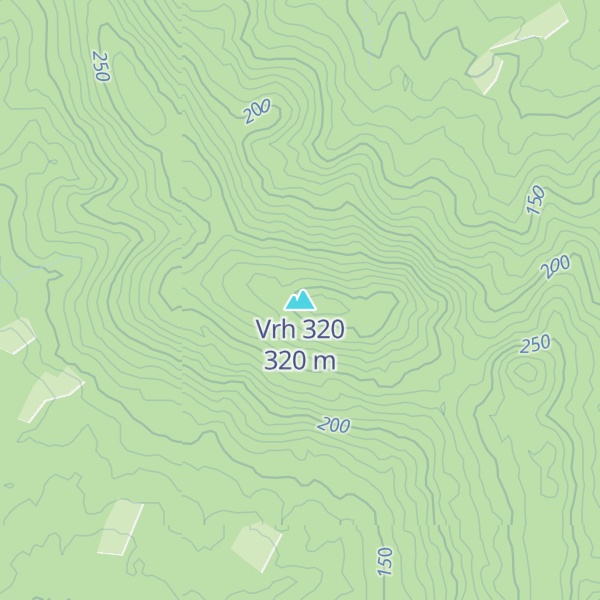 Map of Vrh 320
