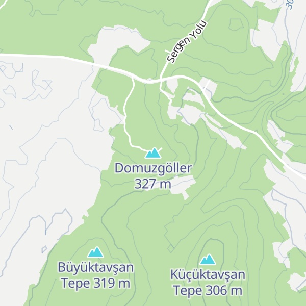 Map of Domuzgöller