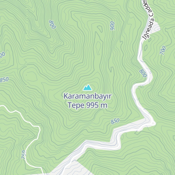 Map of Karamanbayır Tepe