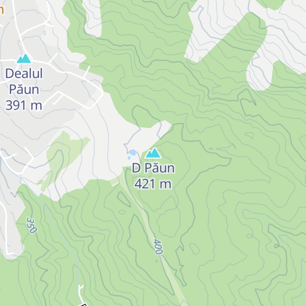 Map of D Păun