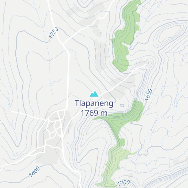 Map of Tlapaneng