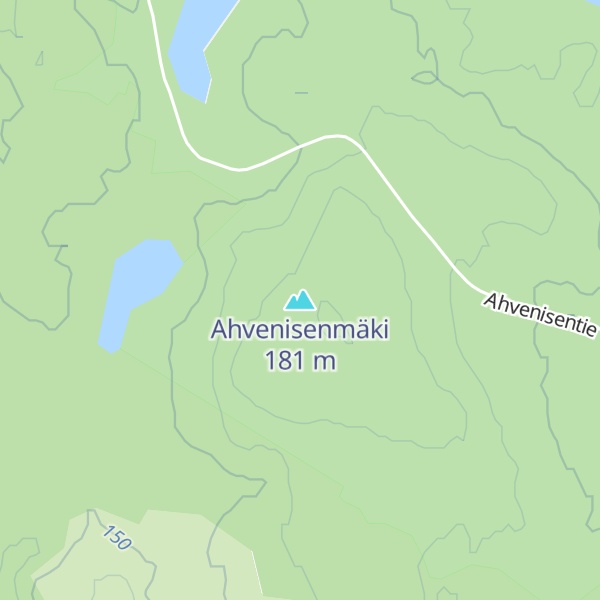 Map of Ahvenisenmäki