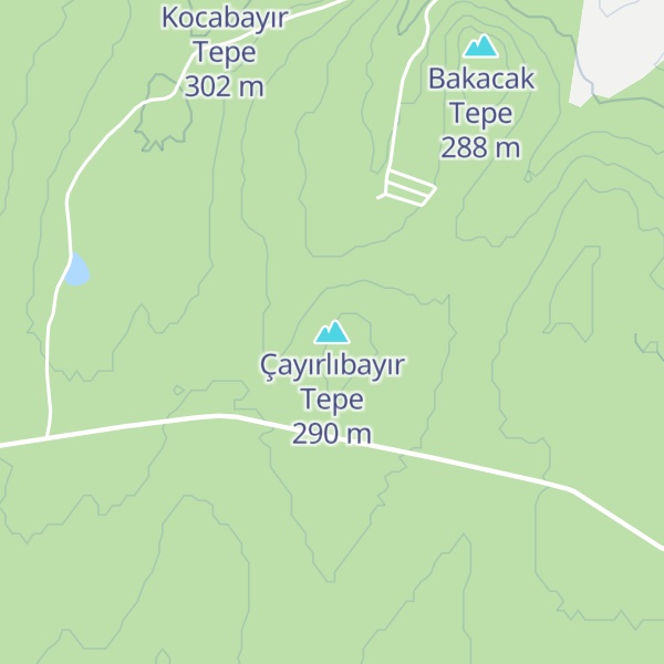 Map of Çayırlıbayır Tepe