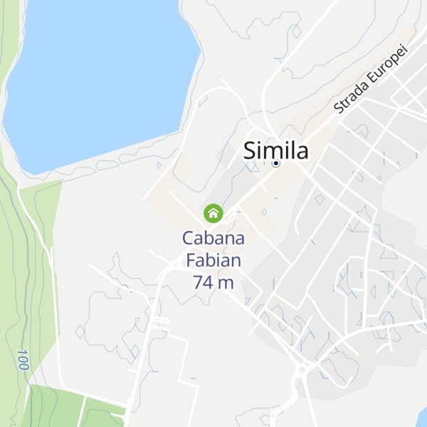 Map of Cabana Fabian