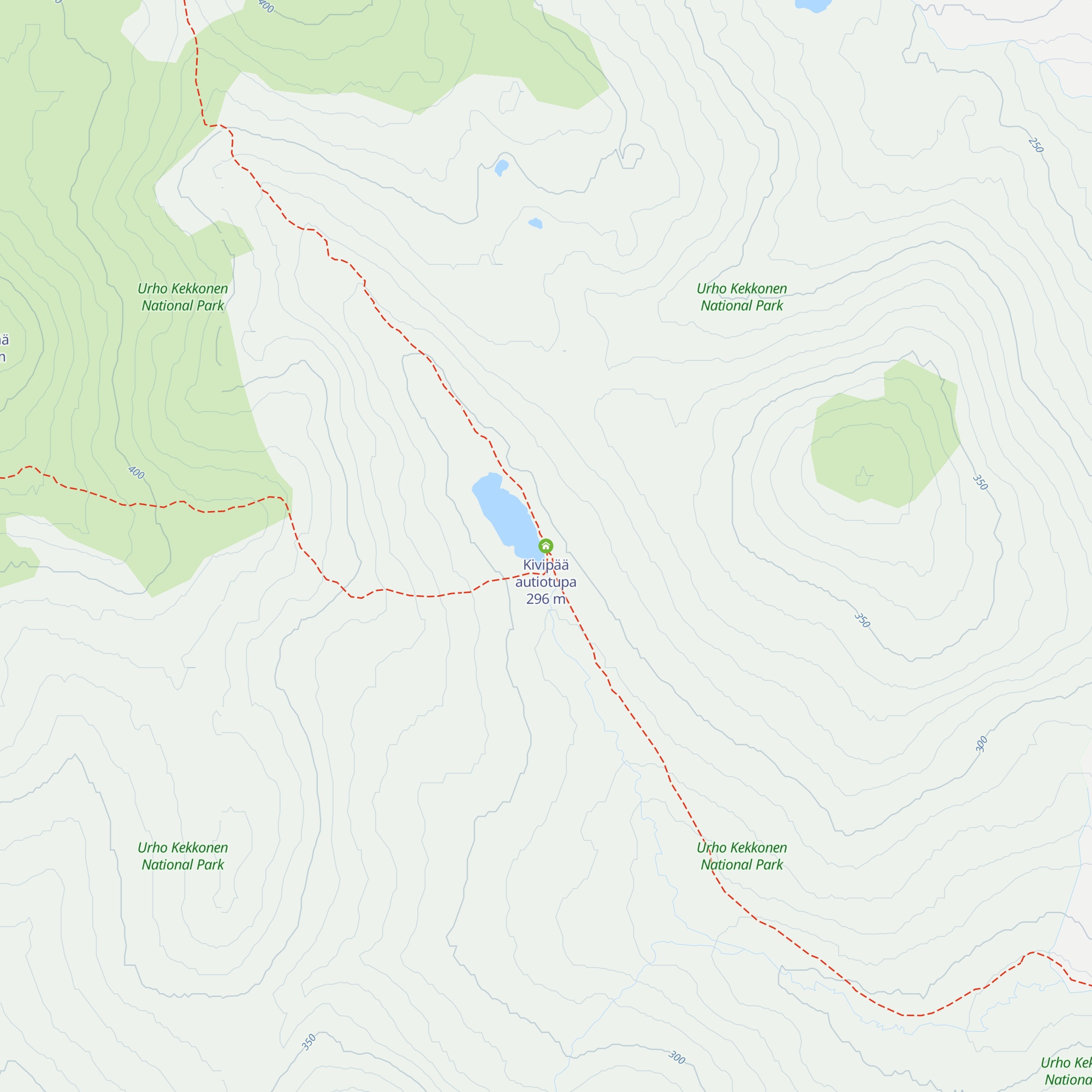 Kivipää autiotupa map
