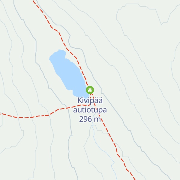 Map of Kivipää autiotupa
