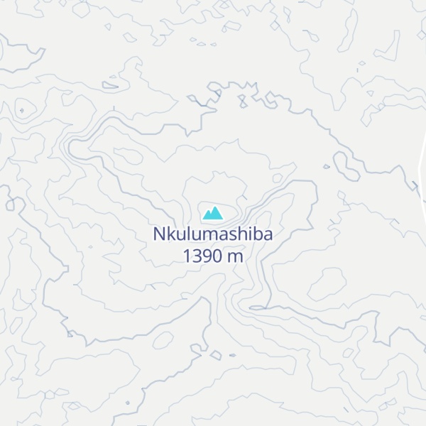 Map of Nkulumashiba